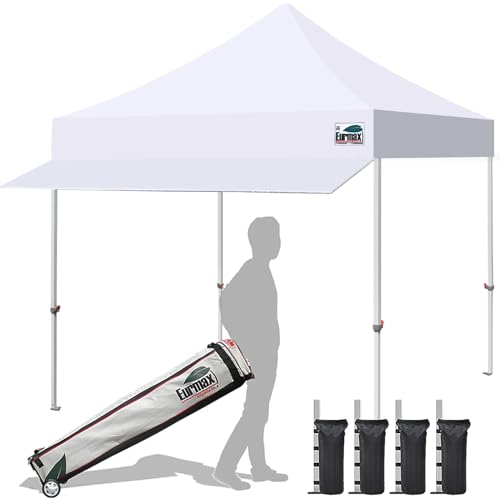 USA 10x10 Pop Up Canopy Tent (Awning Canopy / White)