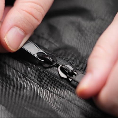 Outdoor Cushion Storage Bag Waterproof Extra Large Protective Zippered Patio Cushion Storage Bags Furniture Storage Bag with Handles (2 Count)