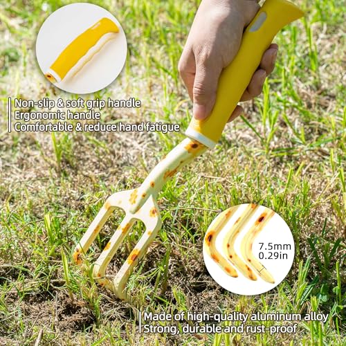 Garden Tool Set with Sunflower Print