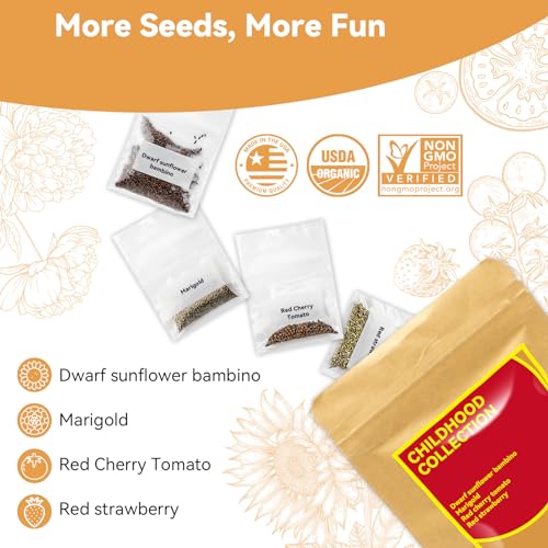 Vibrant Wildflower & Fruit Mixd Seed Pod Kit for AeroGarden