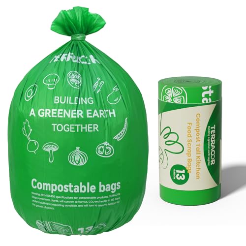 13 Gallon Compostable Trash Bags (40 Count)