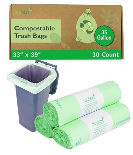 33 35 Gallon Compostable Food Scrap Bags (30 Count)