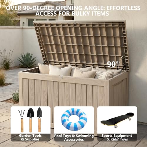 Outdoor Storage Box (Grey / 270 Gallon 3.0)