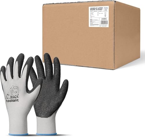 Crinkle Latex Work Gloves (240 Count)