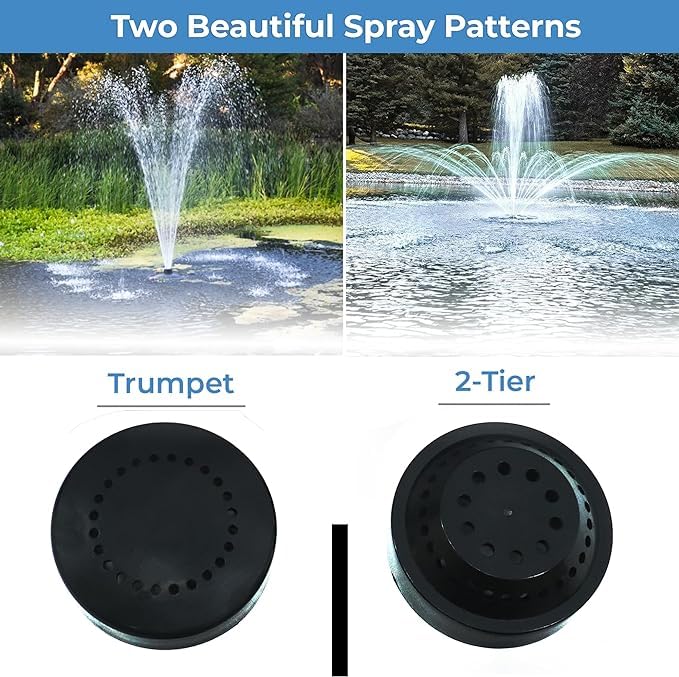 FT 14000 Floating Pond Fountain and Aerator