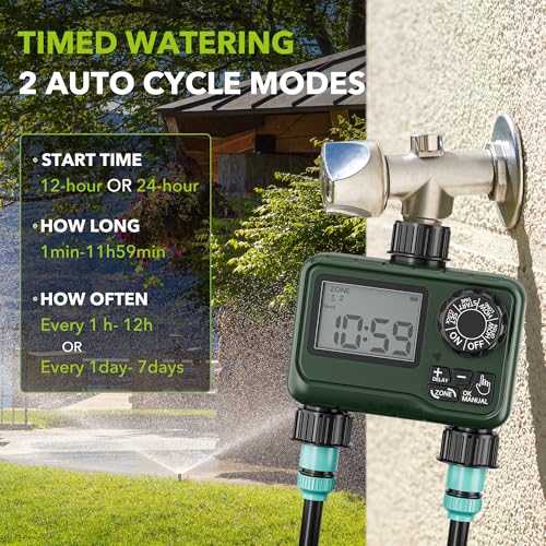 Outdoor Water Timer for Lawn