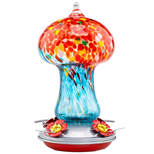 Gifts for Women Hummingbird Feeders for Outdoors Hanging Ant and Bee Proof