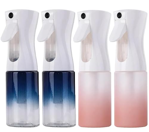 Continuous Mist Clear Spray Bottle 150ml Fine Mist for Hair
