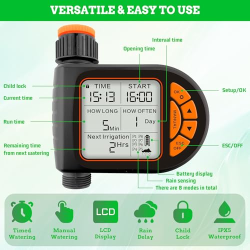 Automatic Drip Irrigation System Kit