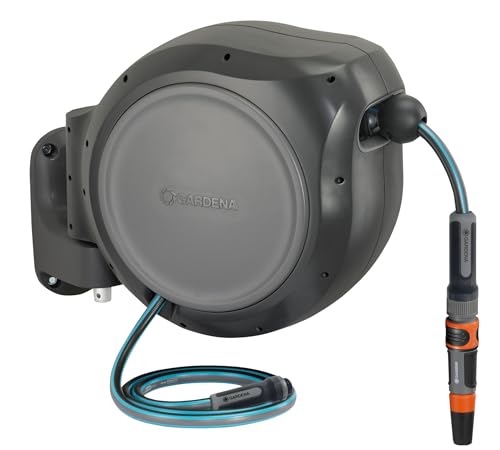 Retractable Garden Hose Reel (50 Foot)