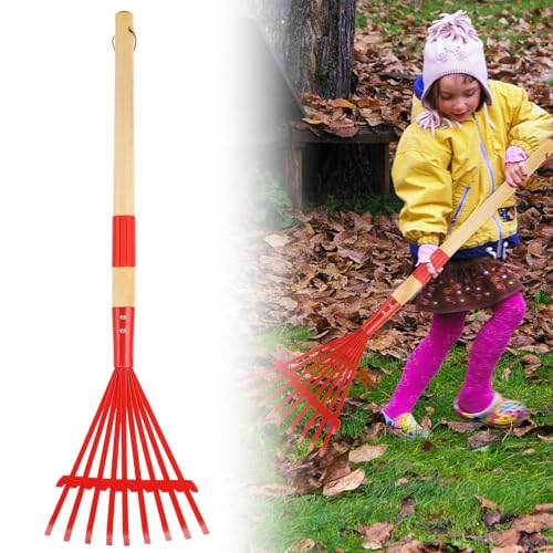 Kids Rakes with Hardwood Handle