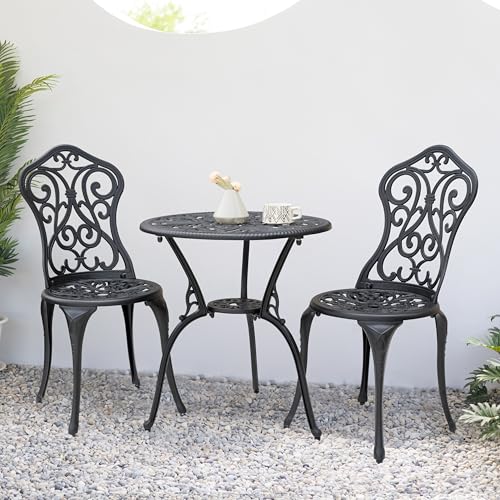 3 Pieces Patio Bistro Set