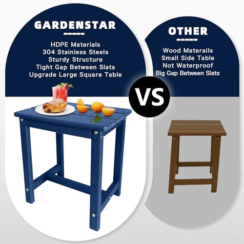 Adirondack Square Side Table