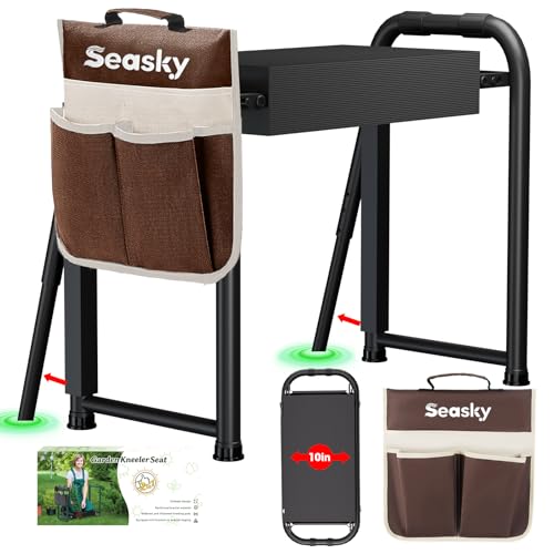 Foldable Garden Kneeler and Seat
