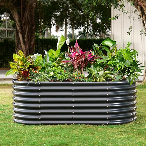 24“ Tall Galvanized Raised Garden Bed Kit