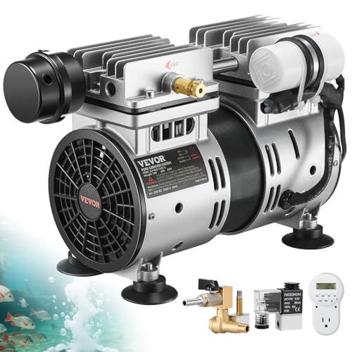 Pond Aerator 550W Power 5.2CFM for Up to 3 Acre 50' Lake Aeration Kit