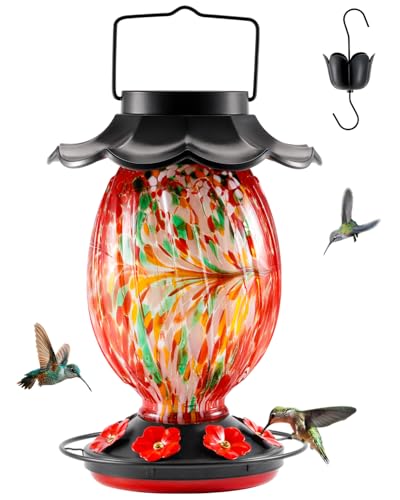 Solar Hummingbird Feeder