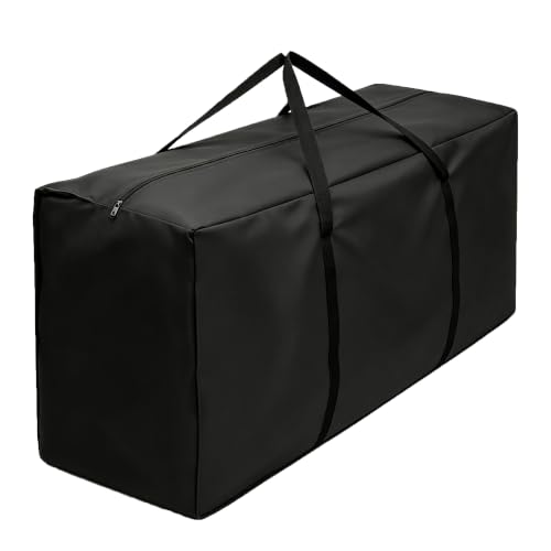 Extra Large Outdoor Cushion Storage Bags 68in Zippered Patio Storage Bag