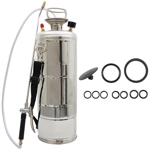 3 Gallon Stainless Steel Sprayer Hand Pump Sprayer