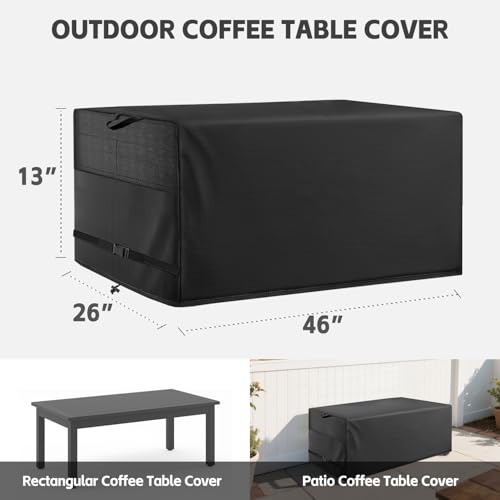 Patio Coffee Table Cover