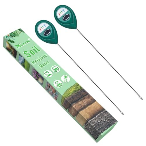 2 Pack Long Probe Plant Soil Moisture Meter