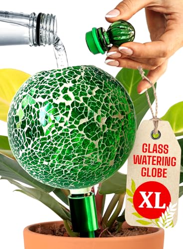 16 Oz Plant Watering Globes (Mosaic (1-Pack))