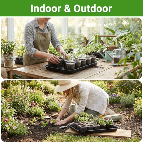 22 Inch Plastic Plant Saucer (22 Inch / Black)