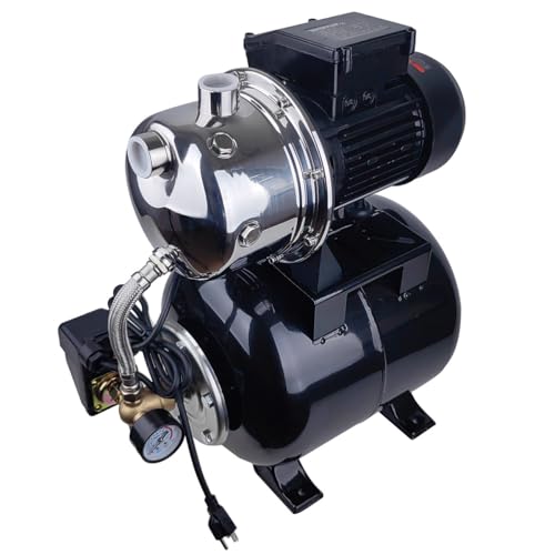 1.6HP Shallow Well Pump with Pressure Tank (1.6hp-JS-120-G-1")