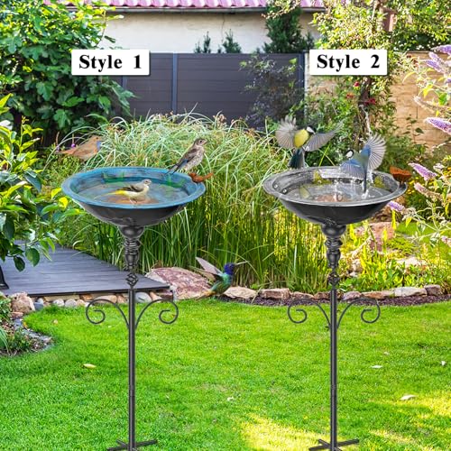 35In Tall Bird Bath for Outside