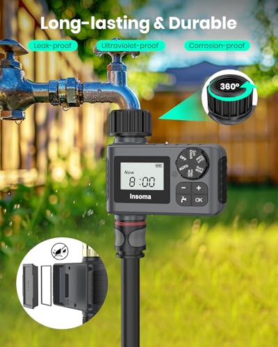 2 PCS Water Timer for Outdoor Garden Hose (2 Count)
