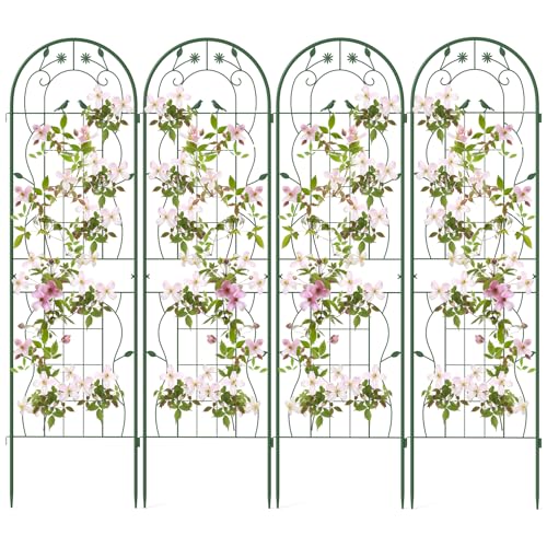 4 Pack Garden Trellis (71"x20" (4 Pack) / Green)