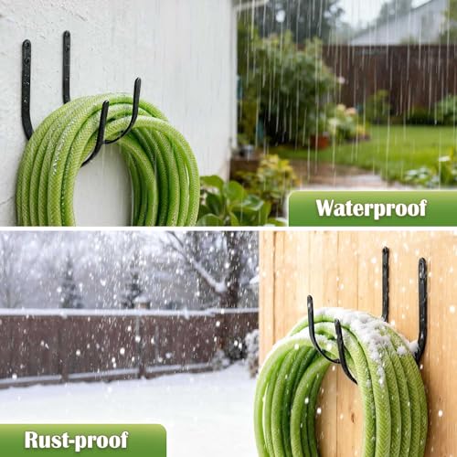 Hose Holders Wall Mount (2 Count)