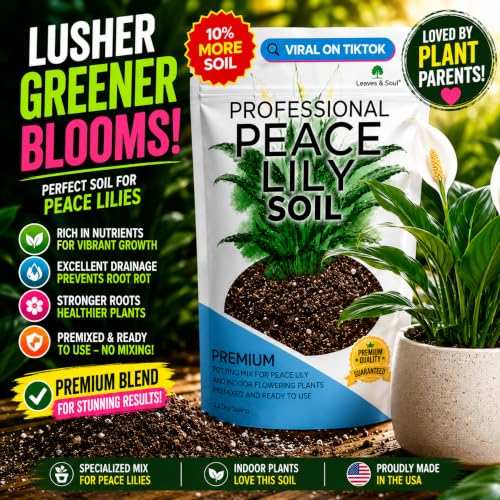 Professional Peace Lily Soil 8.2 Quarts Ready to Use (Peace Lily Soil / 8.2 Quarts)