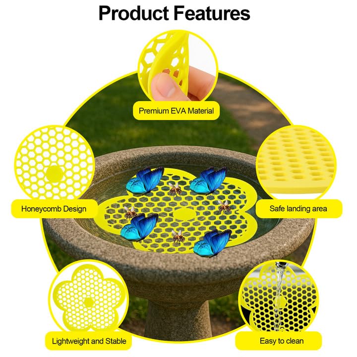 2 Pack Floating Bee Island