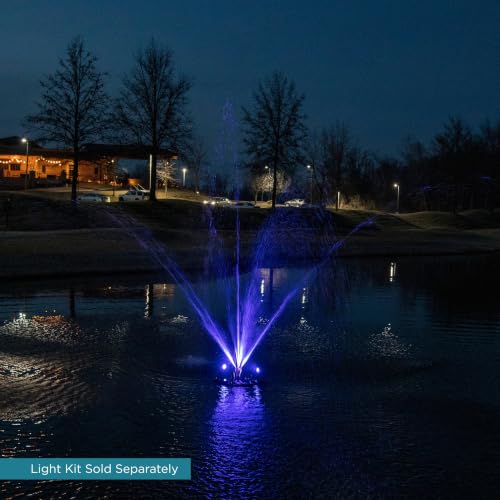 3 4 HP Floating Fountain & Aerator for Ponds and Lakes with 200 ft Cord