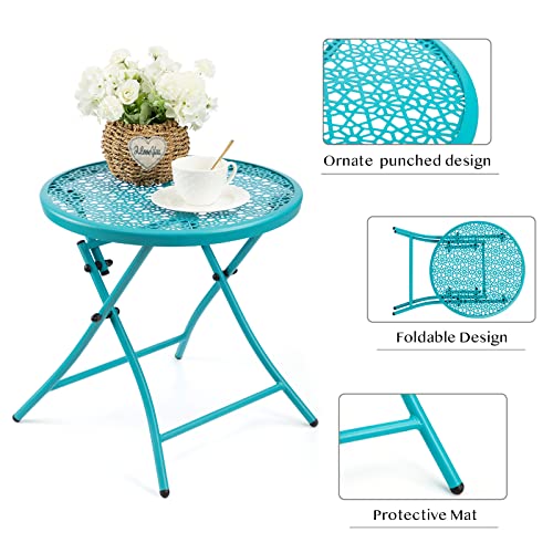 Folding Outdoor Side Table