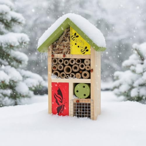 Premium Bug Hotel Kit Cedar Wood Insect Hotel Insect House