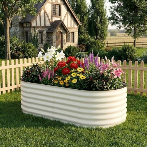 Galvanized Raised Garden Bed Outdoor