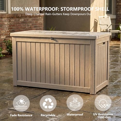 Outdoor Storage Box (Grey / 270 Gallon 3.0)