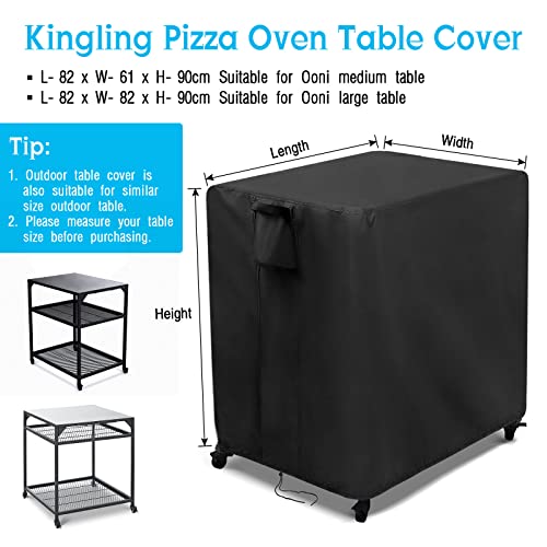 Outdoor Pizza Oven Table Cover for Ooni Large Table