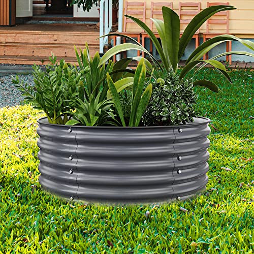 Round Raised Garden Beds
