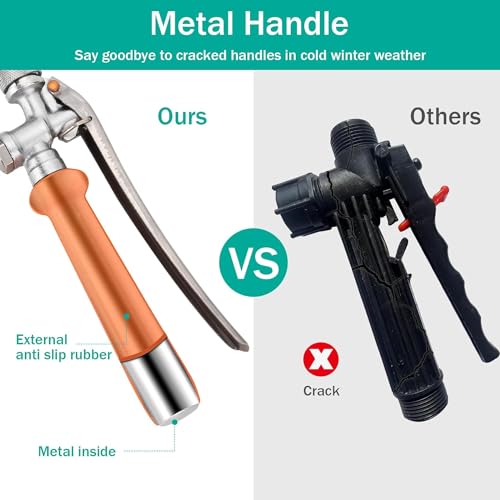 All Metal Sprayer Wand with 3 Types of Nozzles