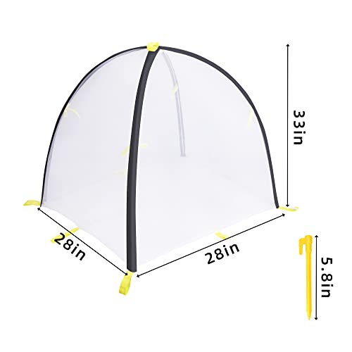 28 x28 x 33 Inch Insect Barrier Plant Tent Cover (M)