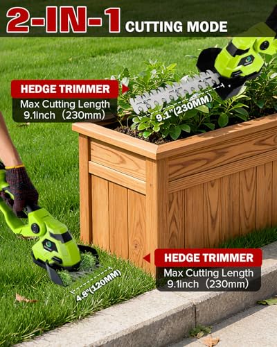 Cordless Hedge Trimmer (green-1)