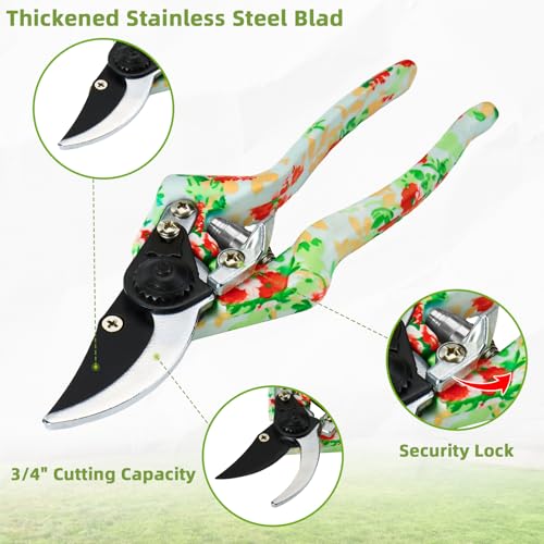 Garden Tool Set Gift for Mom (10 Count)