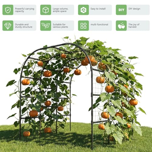 Garden Arch Trellis (88''H x 88''L x 88''W)