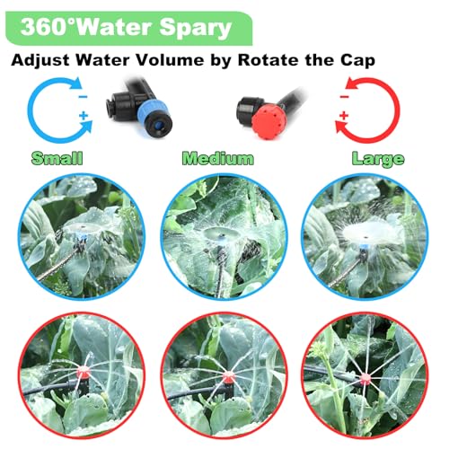 184FT Drip Irrigation System Kit