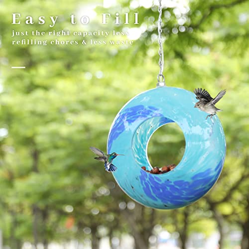 Glass Bird Feeder