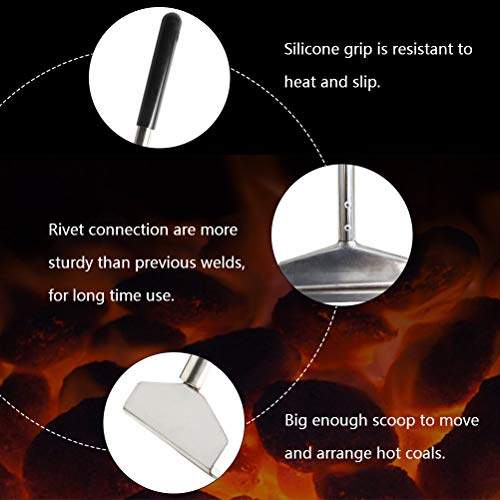 Charcoal Grill Rake Grill Ash Tool Accessories