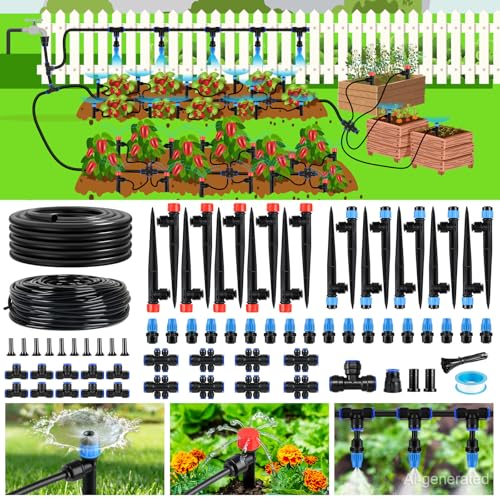 240FT Drip Irrigation System Kit